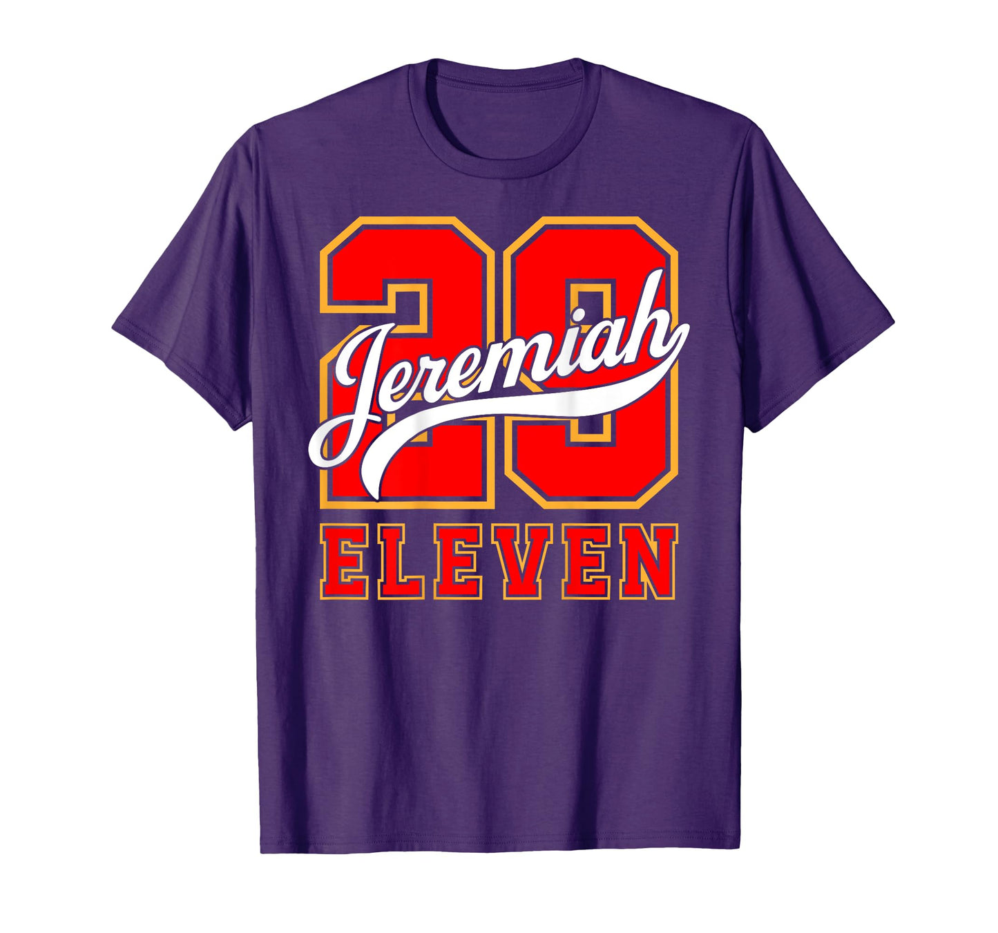 Jeremiah 29:11 Sports Theme Faith wear Christian T-Shirt