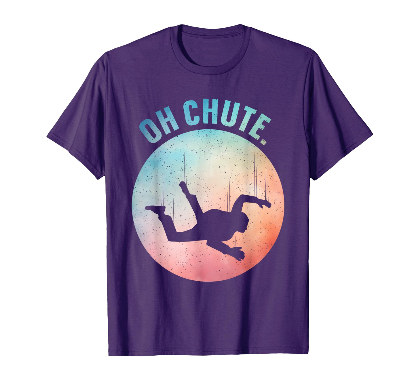 Skydiving Art For Men Women Parachute Skydiver Paragliding T-Shirt