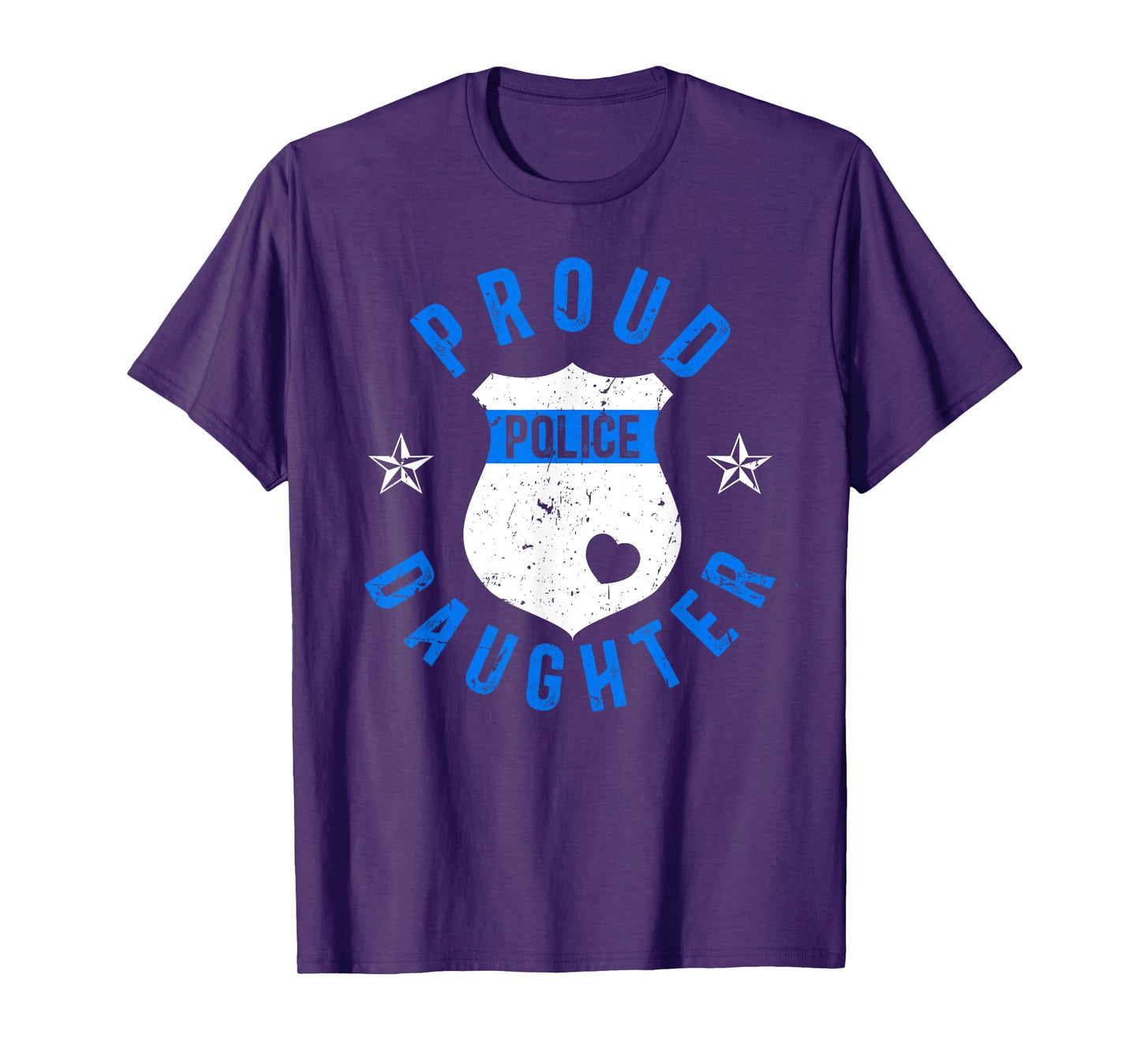 Proud Police Daughter Police Officer Daughter Cop Daughter T-Shirt
