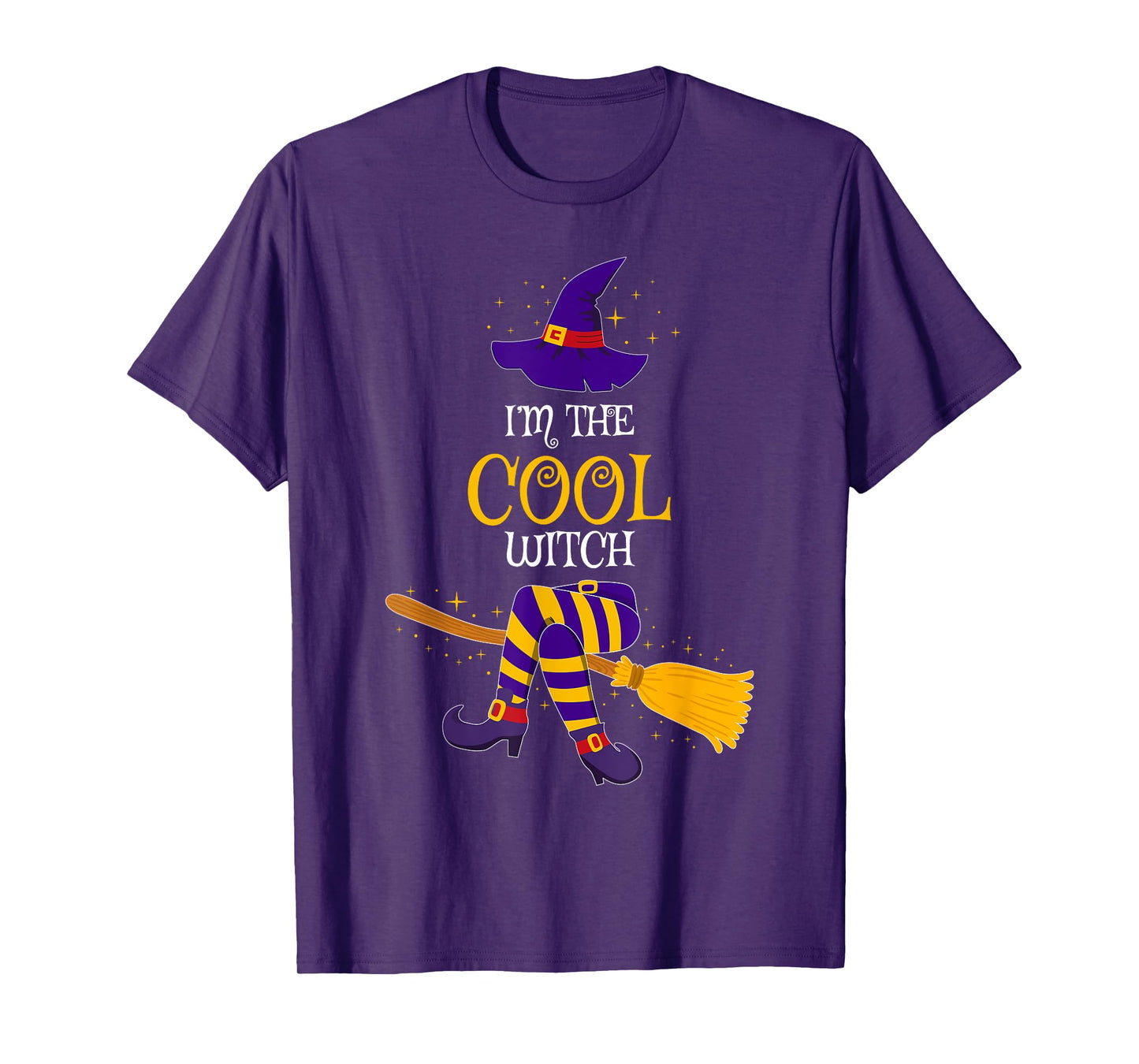 I’m The Cool Witch Family Matching Costume Halloween T-Shirt