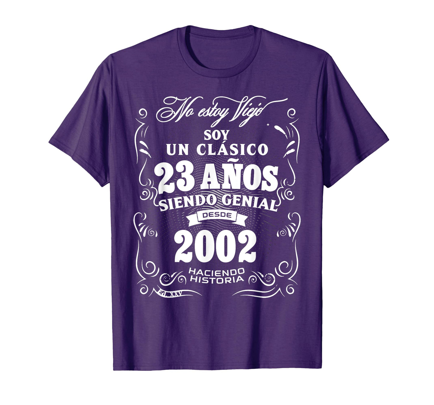 23rd Birthday gift for Men in Spanish Regalo cumpleanos 23 T-Shirt