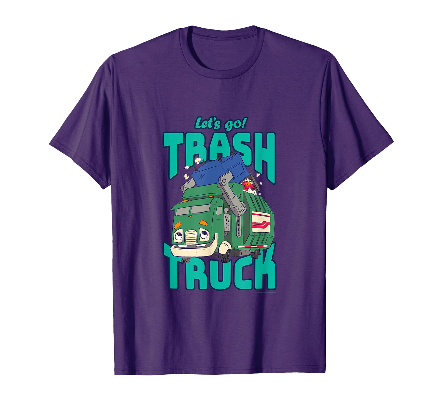 Trash Trucks Let's Go Big Logo T-Shirt
