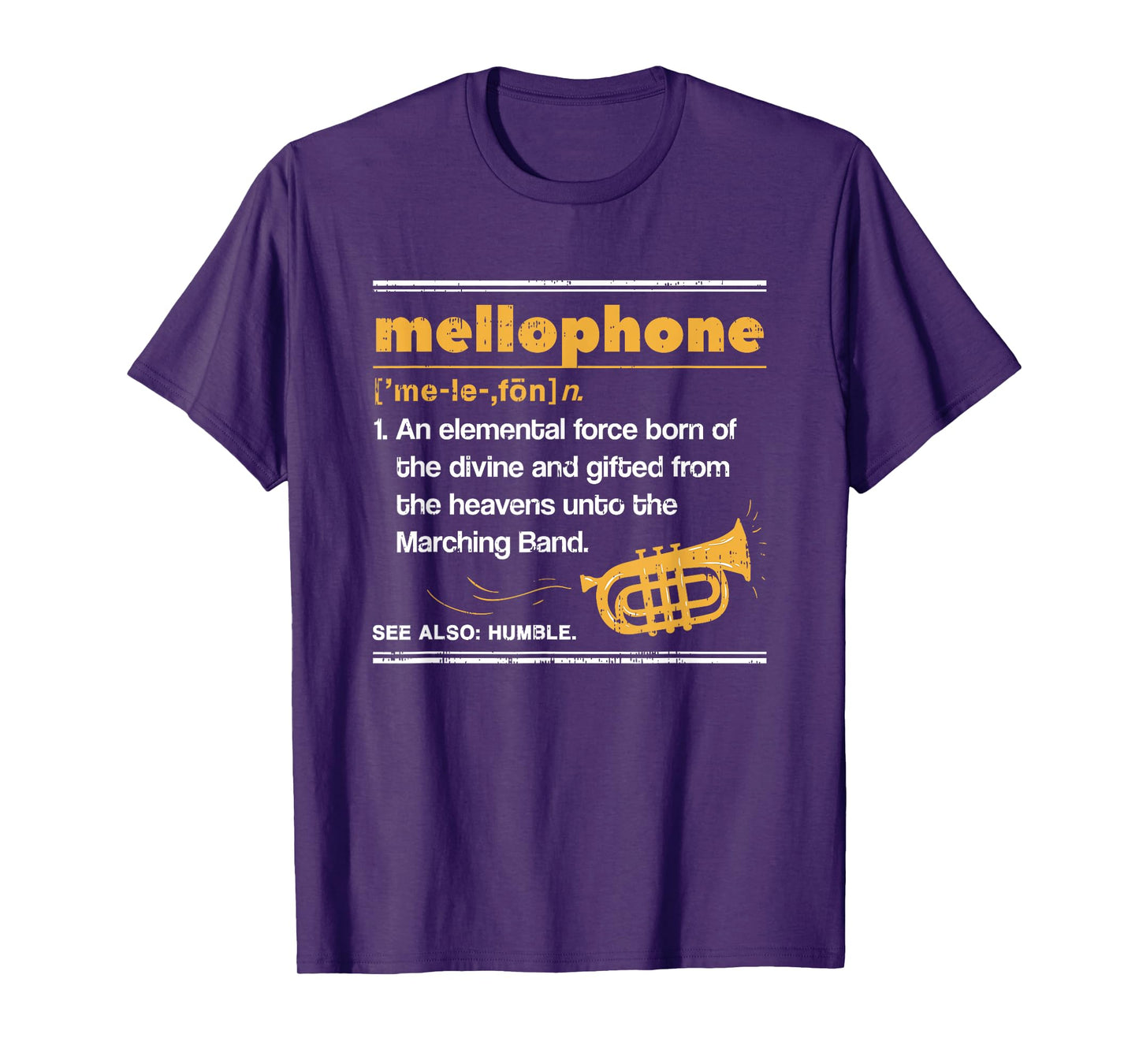 Mellophone T-shirt I Definition Shirt French Horn Tee T-Shirt