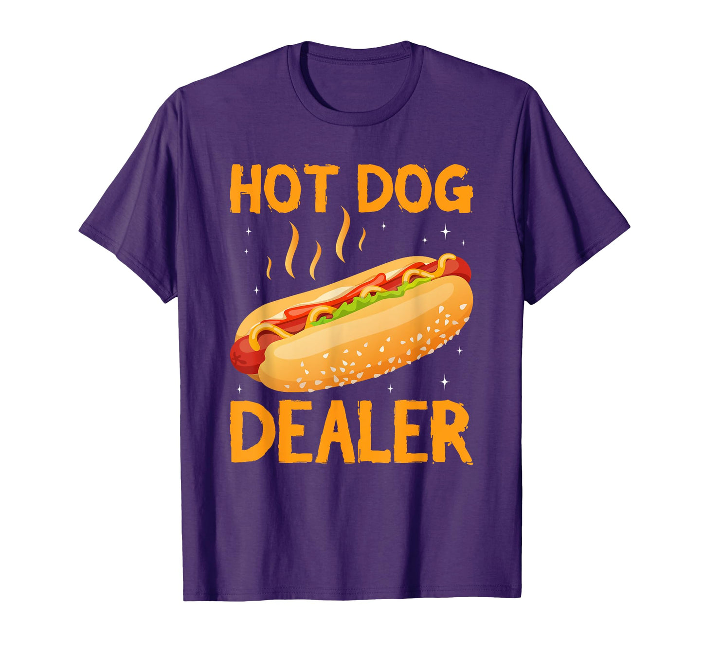 Hot Dog Adult Hot Dog Dealer T-Shirt