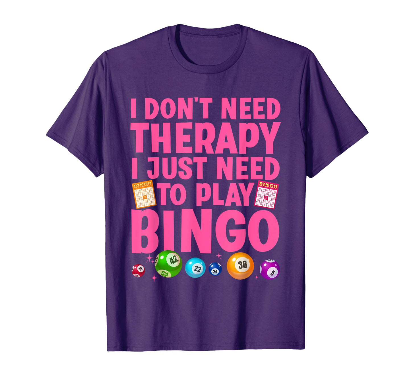 Cute Bingo Novelty For Men Women Bingo Lover Bingo Player T-Shirt