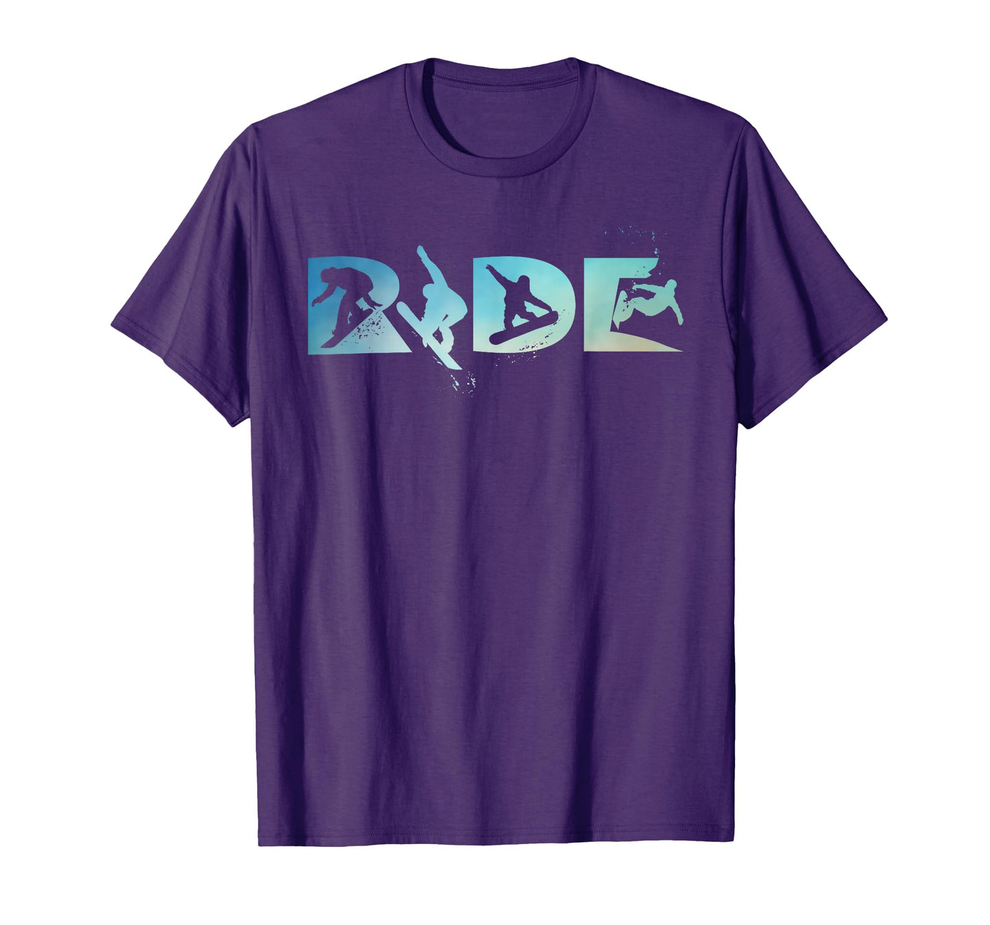 RIDE Snowboarding Funny Snowboard Snowboarder Gift Men Boys T-Shirt