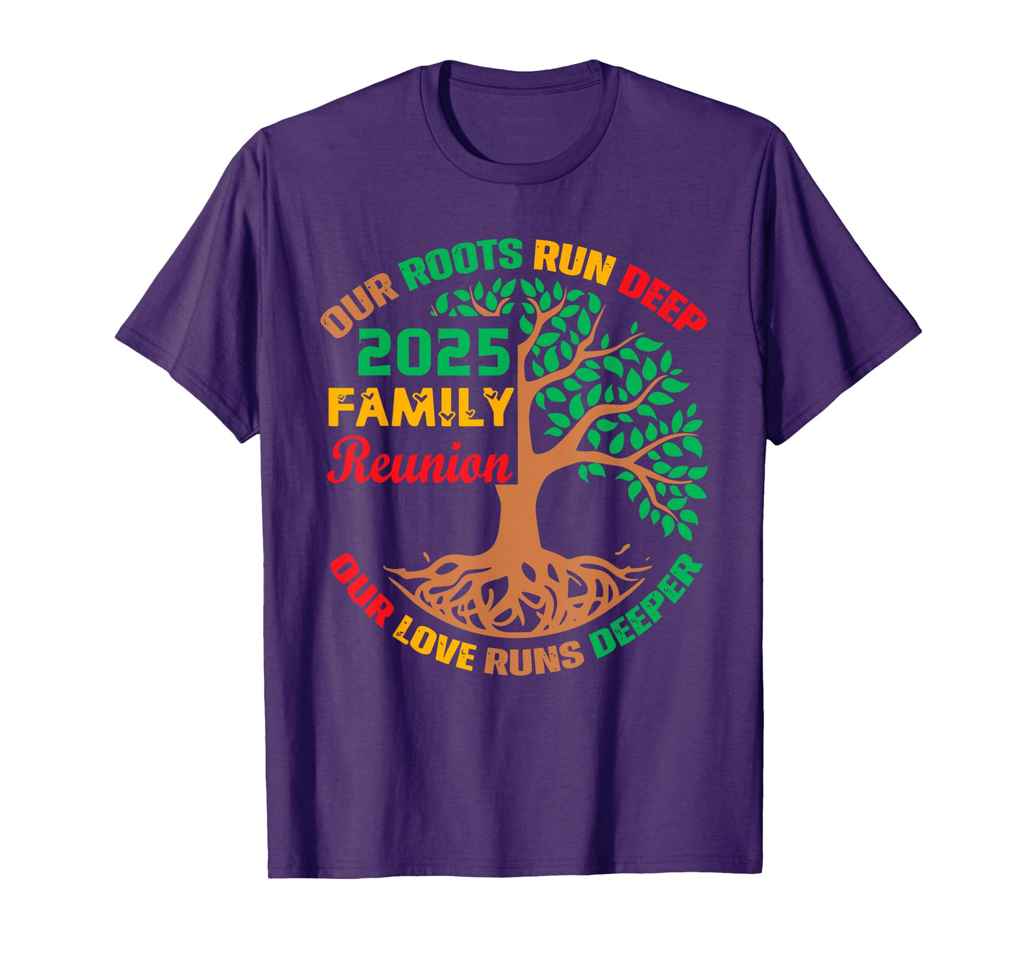 Retro Family Reunion Party 2025 T-Shirt