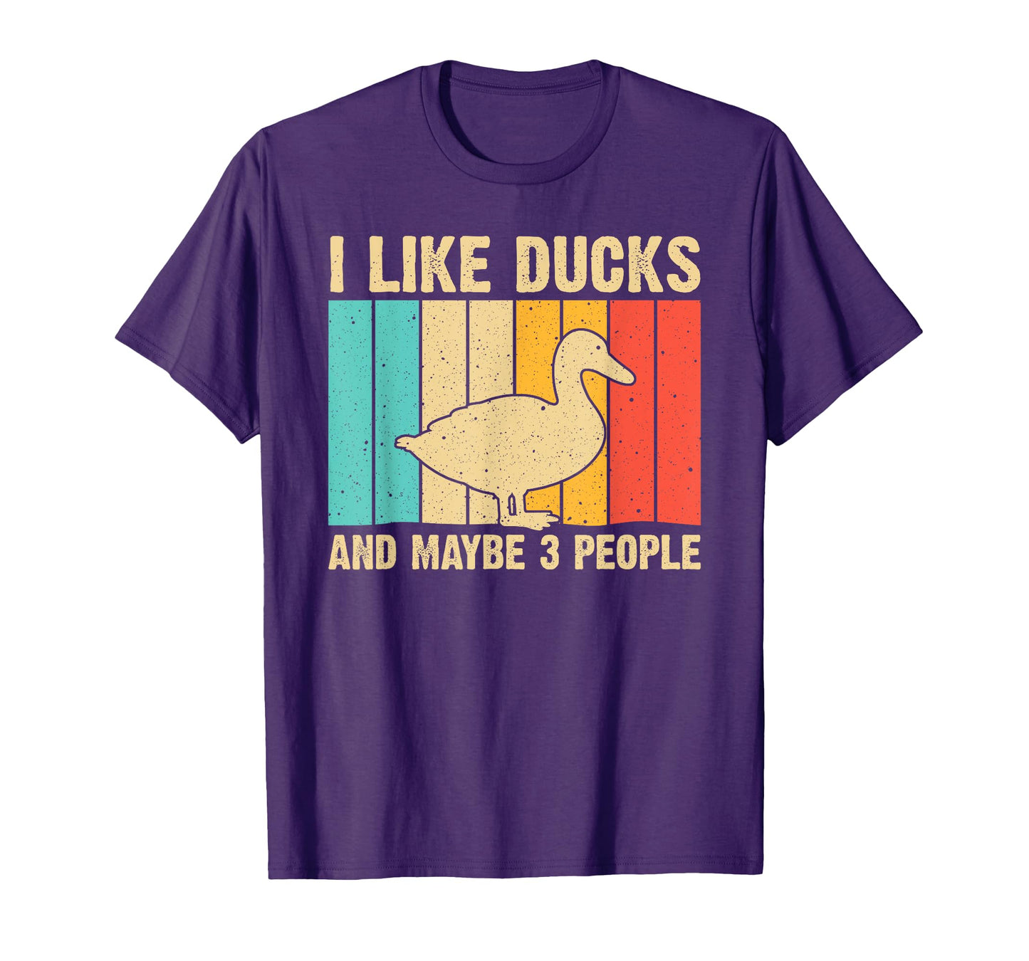 Vintage Duck Design For Duck Lovers Men Women Mallard Drake T-Shirt