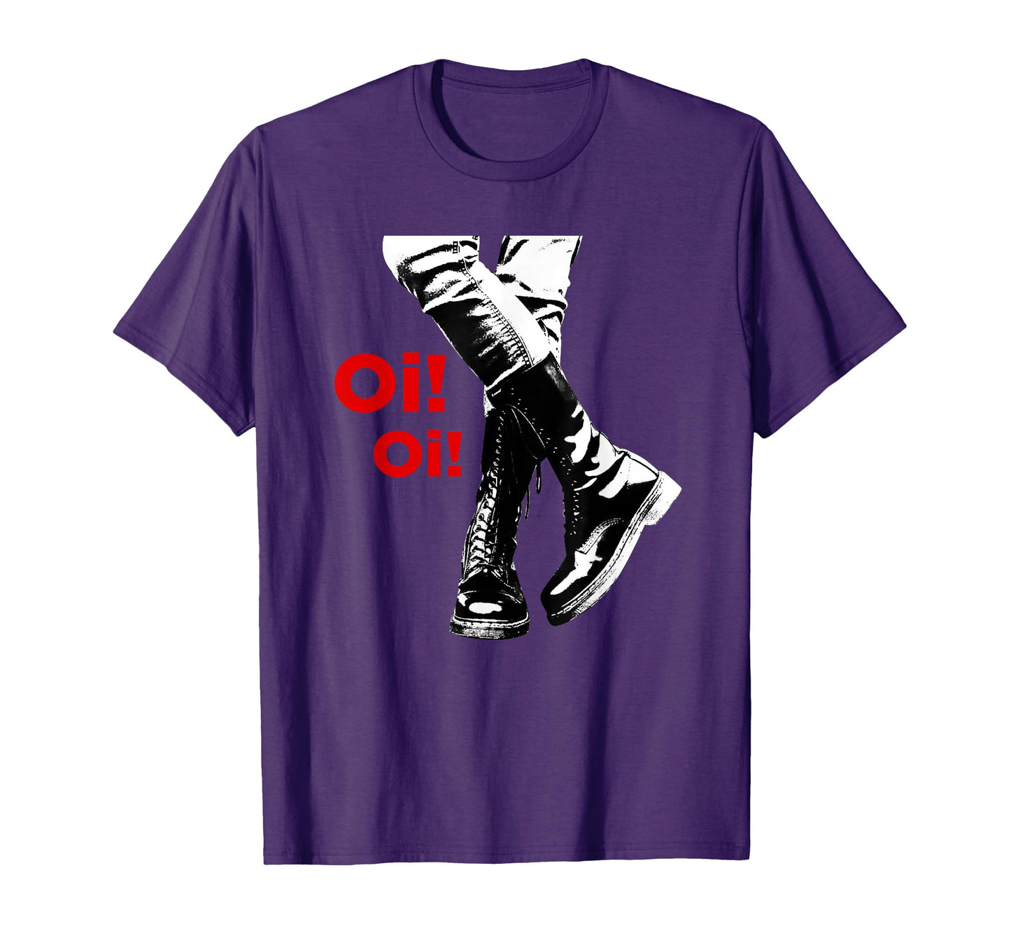 "Oi Oi" Skinhead, Ska, Street Punk, Hardcore Punk T-Shirt