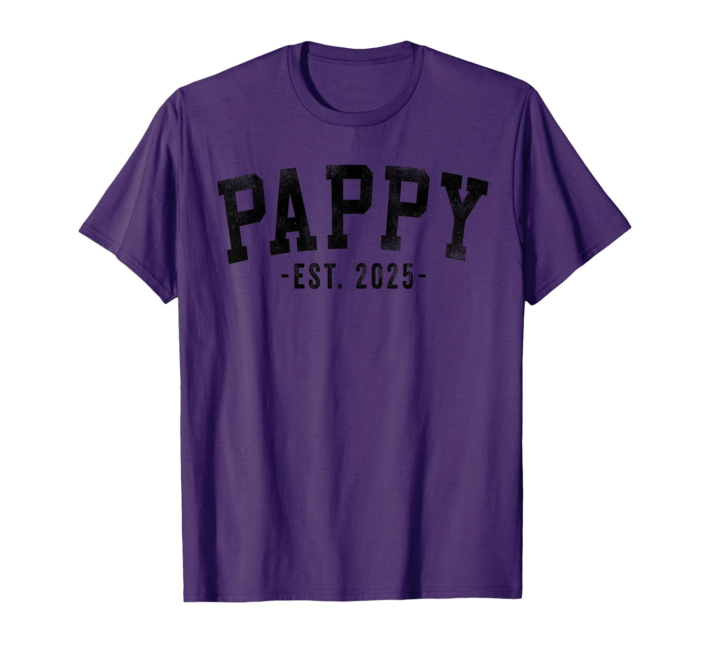 Pappy 2025 Pappy To Be New Pappy Gifts Classic Bold Font T-Shirt