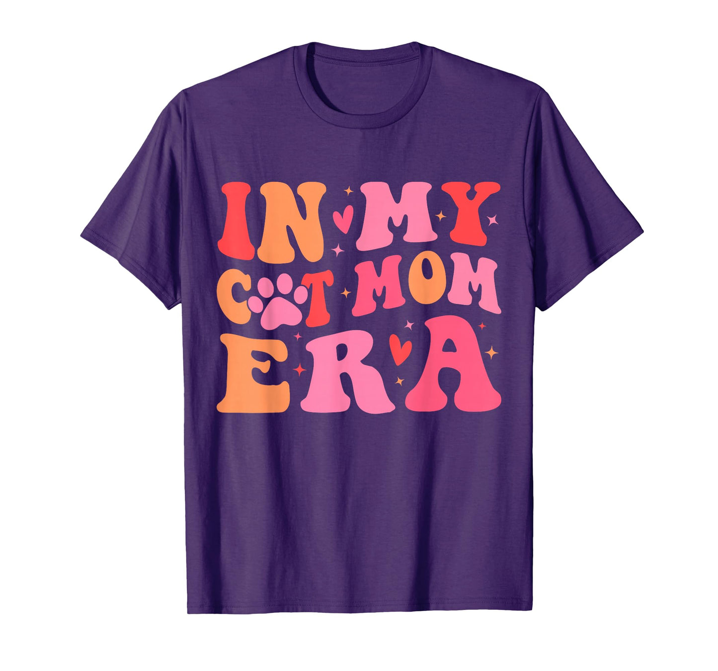 In My Cat Mom Era Cute Cat Mom T-Shirt