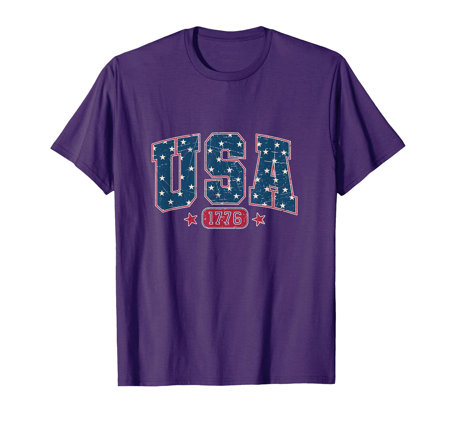 Life Is Really Good American Flag Stars Stripes 4th of July T-Shirt