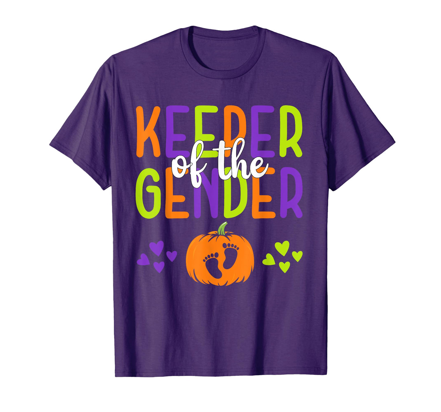 Keeper Of The Gender Reveal Halloween Pregnancy Announcement T-Shirt