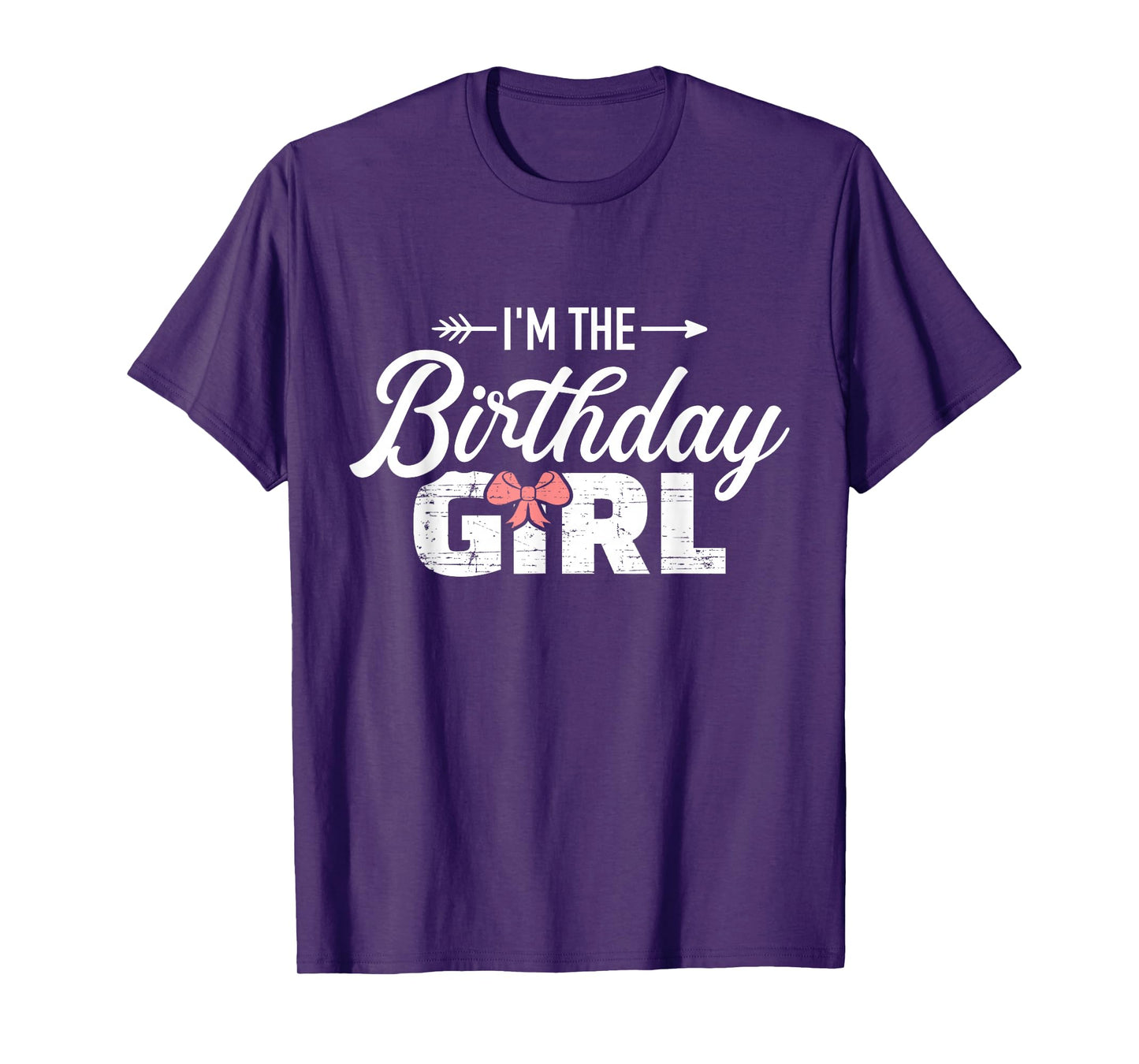 I'm the birthday daughter girl matching family T-Shirt