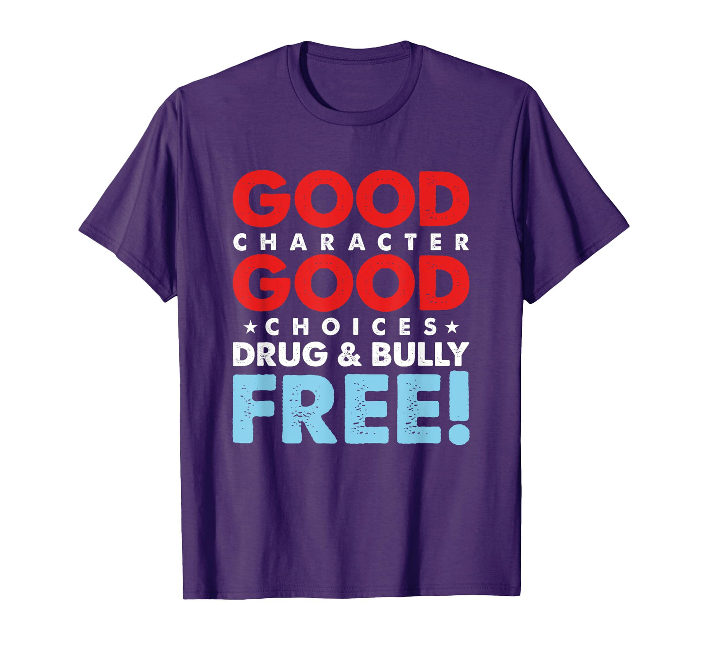 Anti-Bullying Drugs Movement Drugs & Tyranny Free T-Shirt
