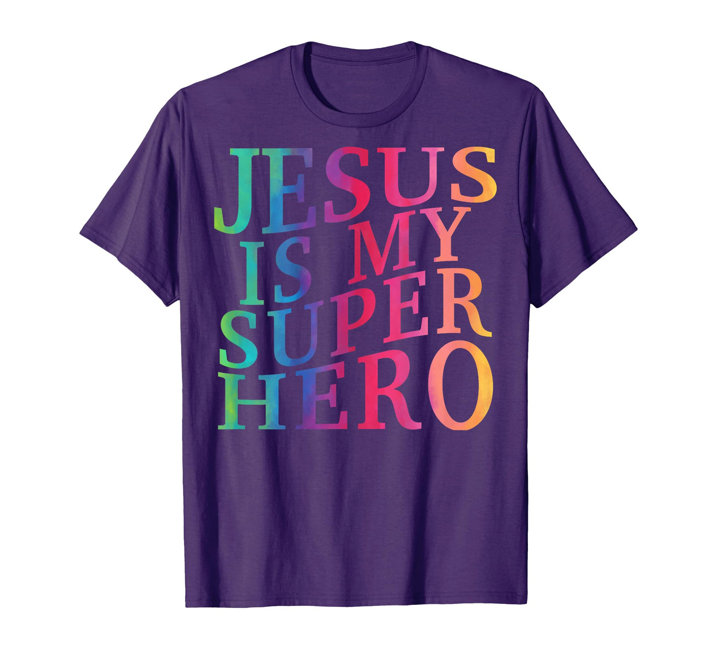 Toddler Jesus is My Superhero Christian God Son Brother Kids T-Shirt