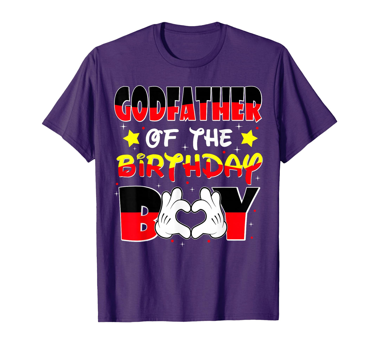 Godfather of The Birthday Boy Shirt Match Godchild Godfather T-Shirt