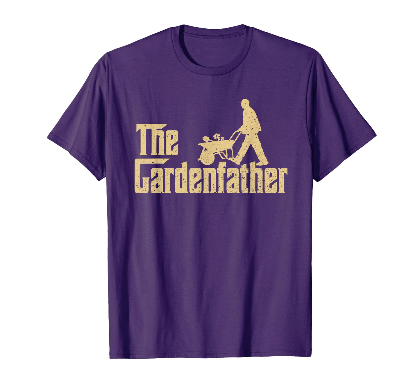 Gardener The Gardenfather Gardening Plant Lover Vintage Mens T-Shirt