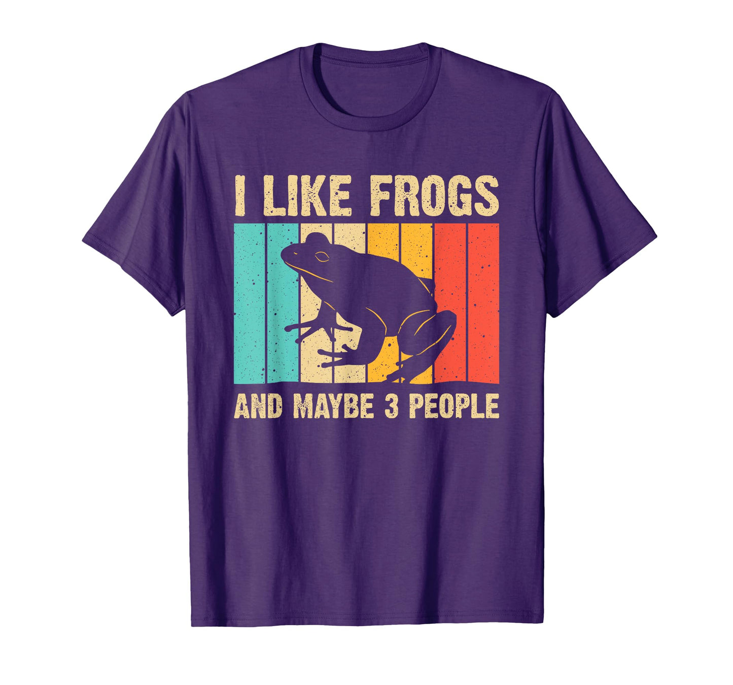 Cute Frog Design For Toad Lover Men Women Amphibian Animals T-Shirt
