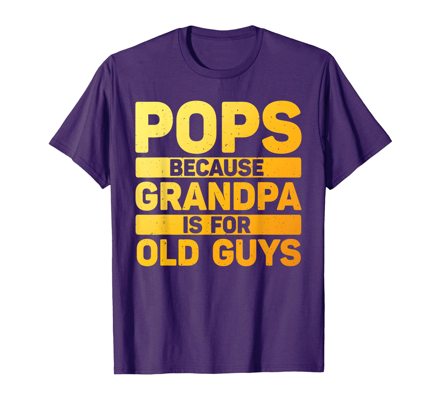 Pops Design For Grandpa From Grandkids Father's Day Pops T-Shirt