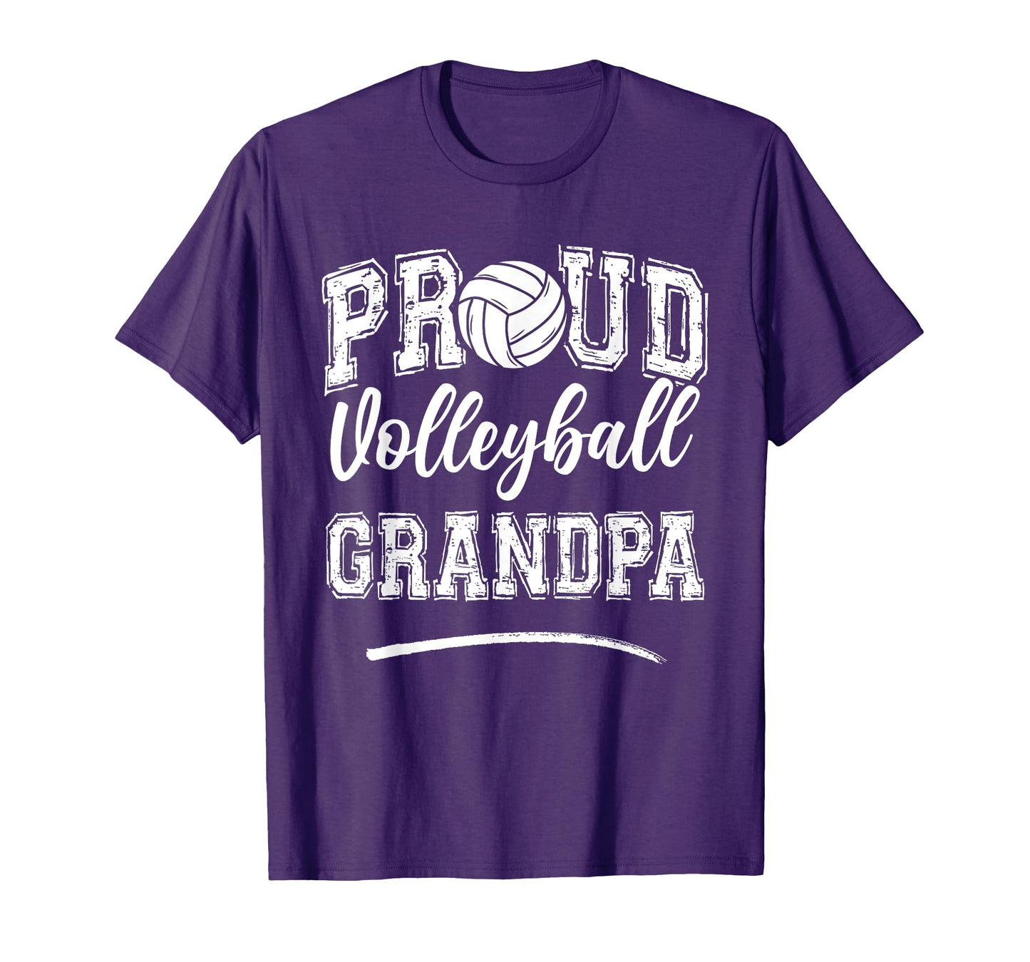 Proud Volleyball Grandpa Papa Funny College That's My Nephew T-Shirt