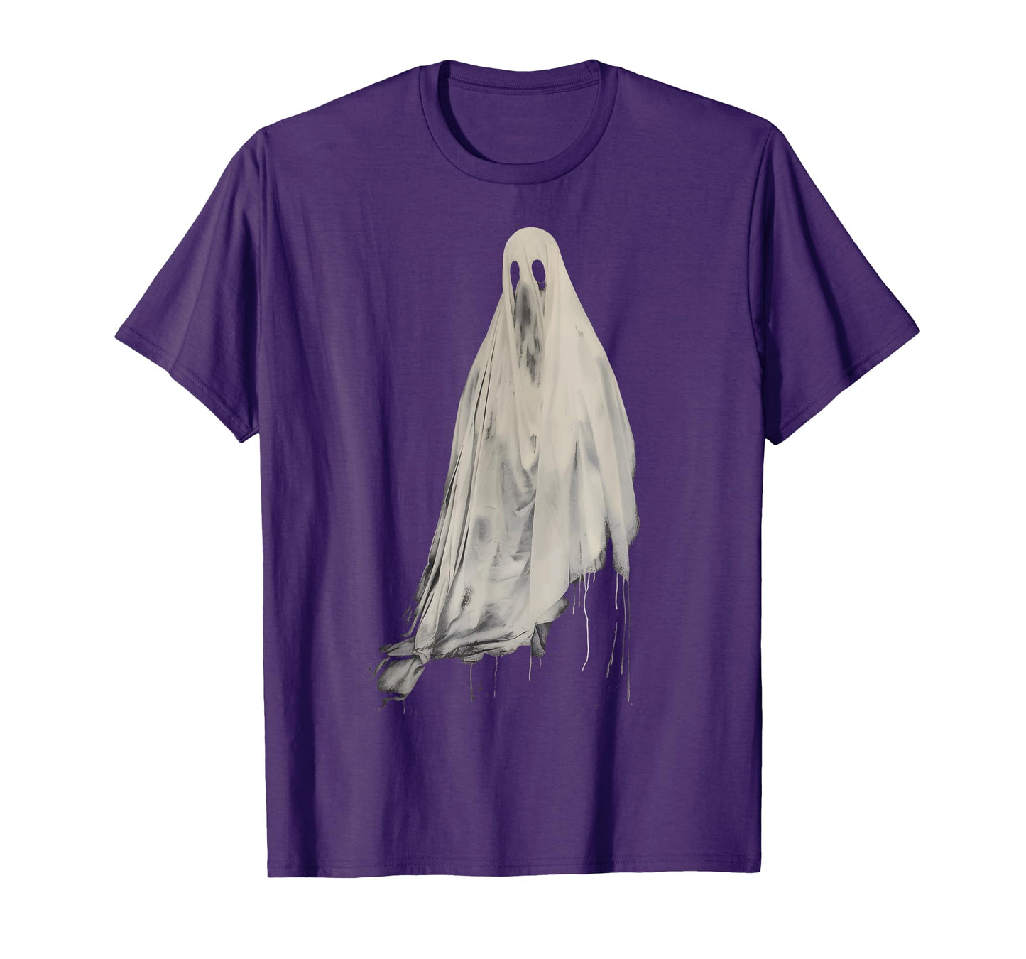 Ghost Horror Spooky Scary Spirit Halloween Goth Aesthetic T-Shirt