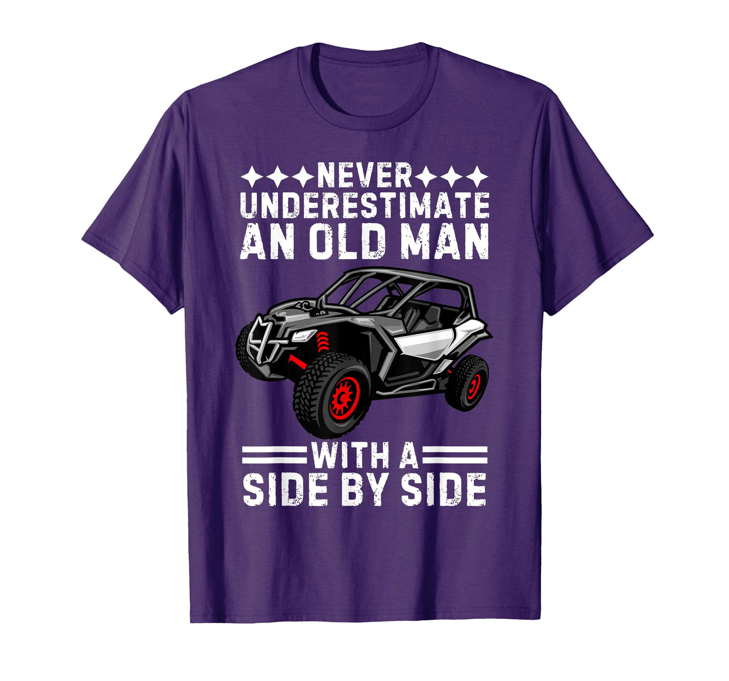 SXS For Grandpa Men Dad Offroad UTV ATV Side-By-Side T-Shirt