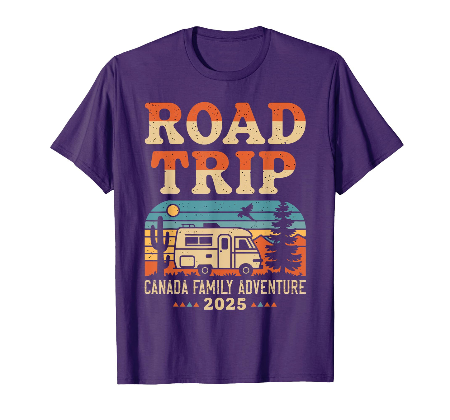 Canada Family Adventure RV Camping Travel Road Trip T-Shirt