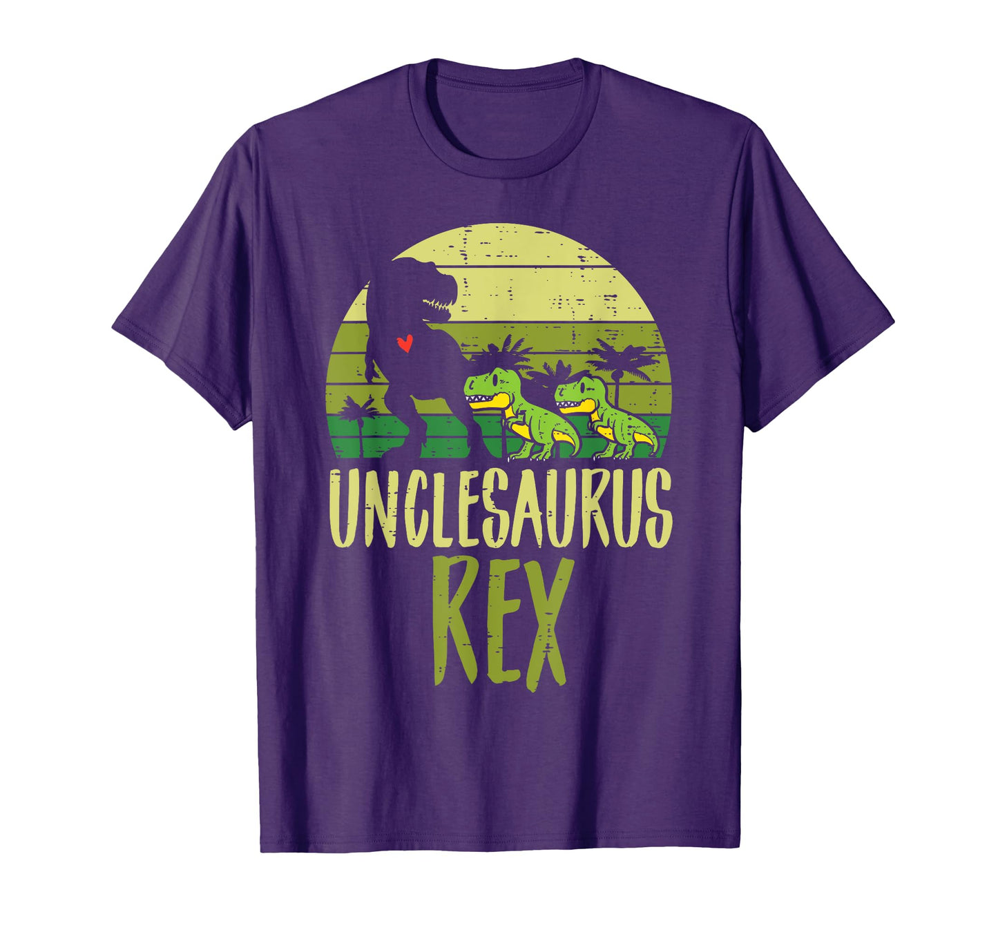 Unclesaurus Trex Funny Fathers Day Dinosaur Dino Uncle Men T-Shirt