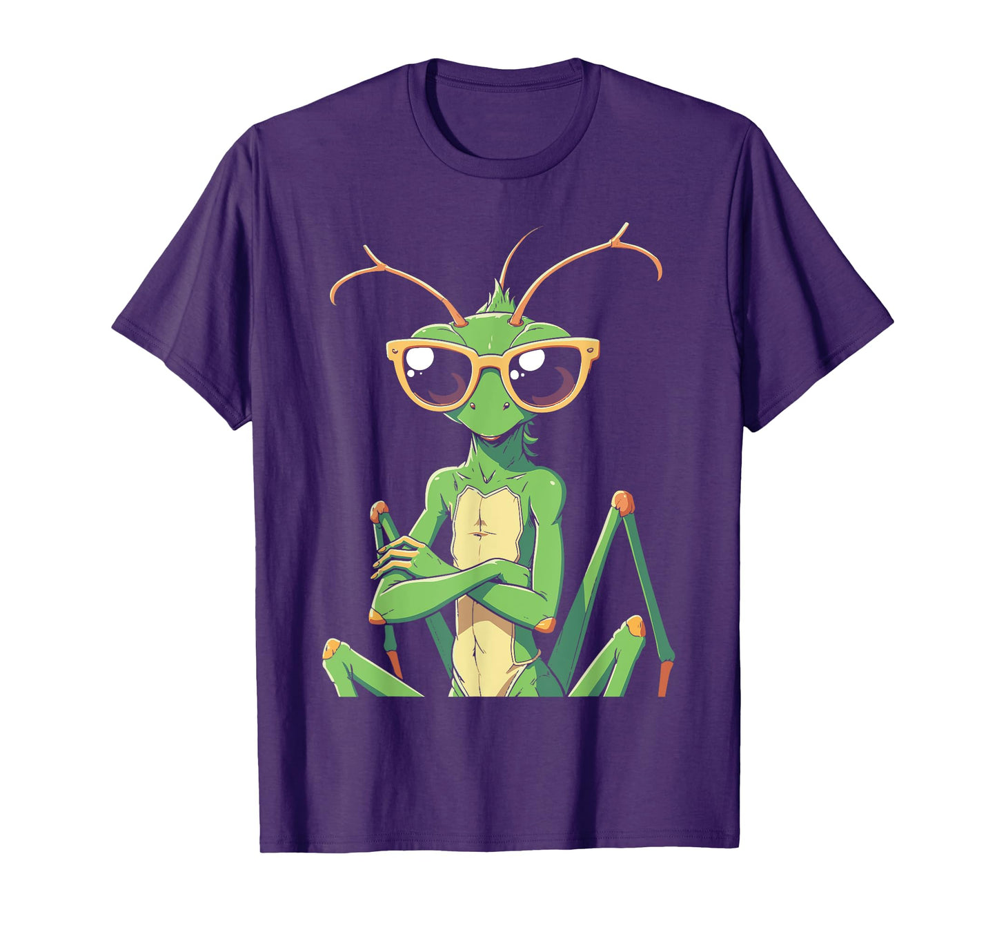 Praying Mantis For Kids Boys Girls Men Women Bug Insect T-Shirt