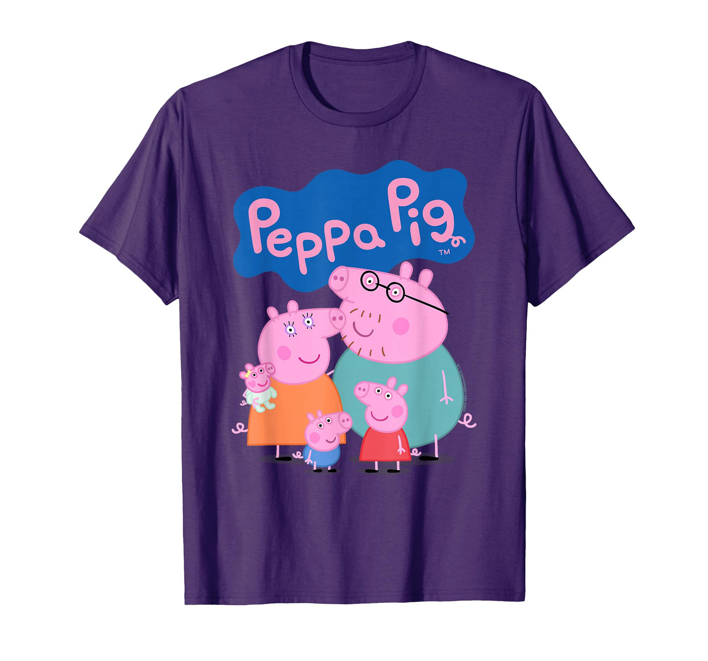 Peppa Pig 20th Anniversary Whole Family Portrait T-Shirt