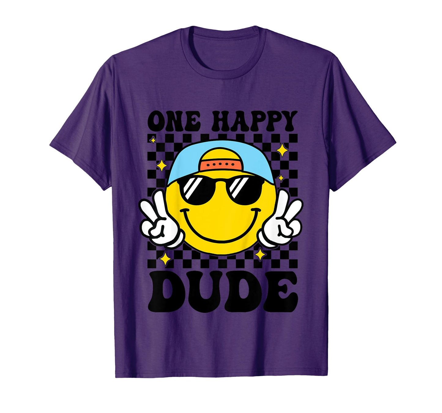 One Happy Dude 1st Birthday Family Matching T-Shirt