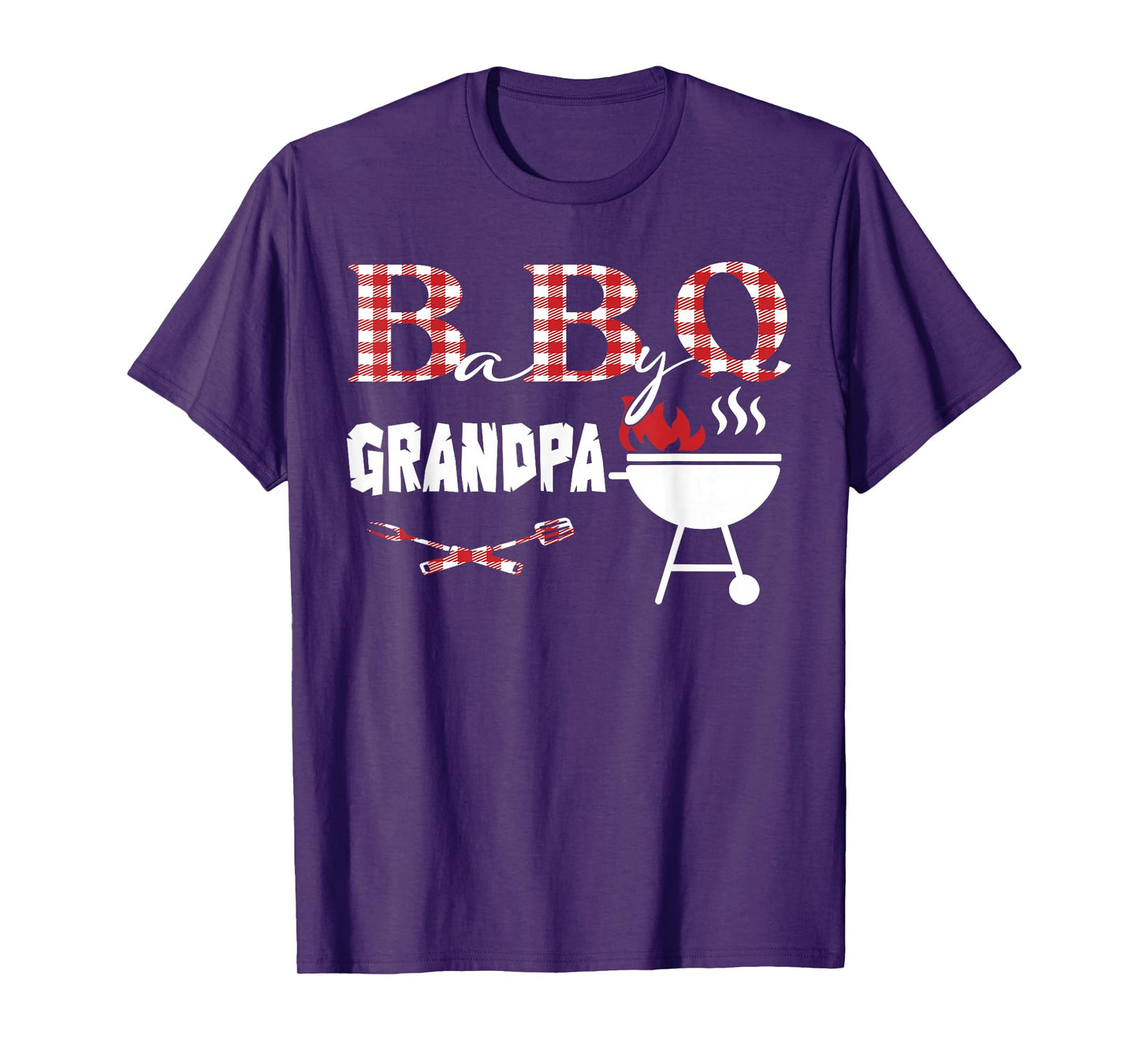 Baby BBQ Grandpa Shower Birthday Party Family Matching T-Shirt