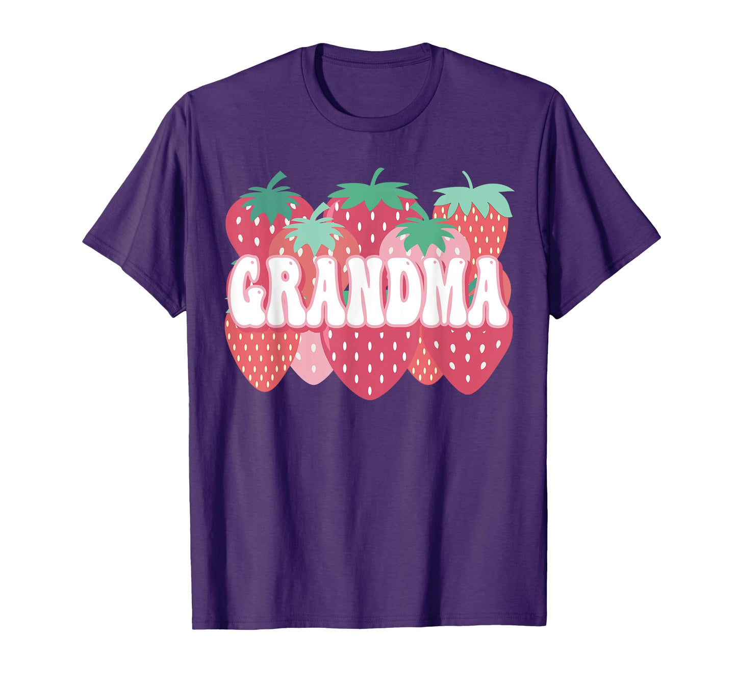 Grandma Of The Berry First Birthday Strawberry Family Party T-Shirt