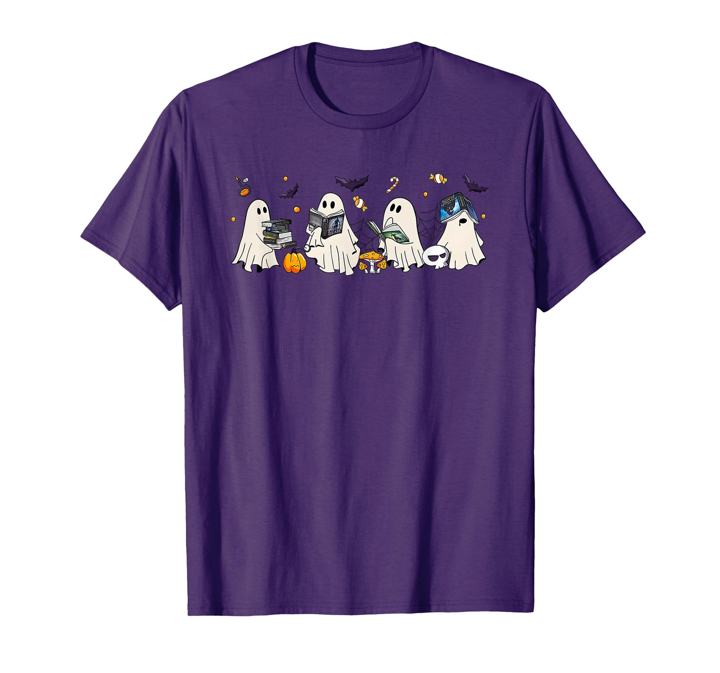 Bookish Ghost Throne Of Glass Halloween T-Shirt