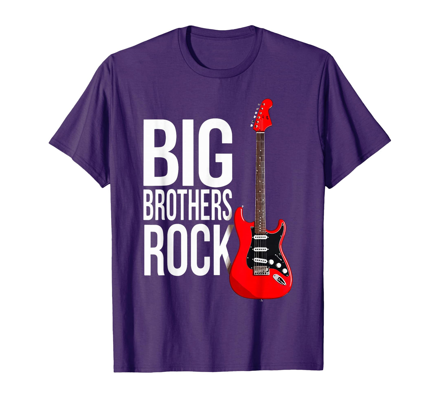 Big Brothers Rock Rock Guitar older brother T-Shirt