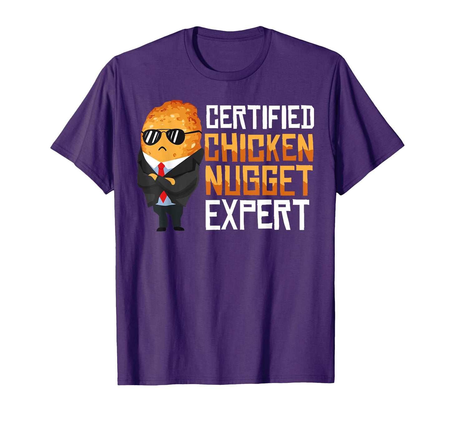 Cool Deep Fried Tenders Wings Food Quote Designs Chicken Nugget Gift For Men Women Nug Life Chix Lovers T-Shirt