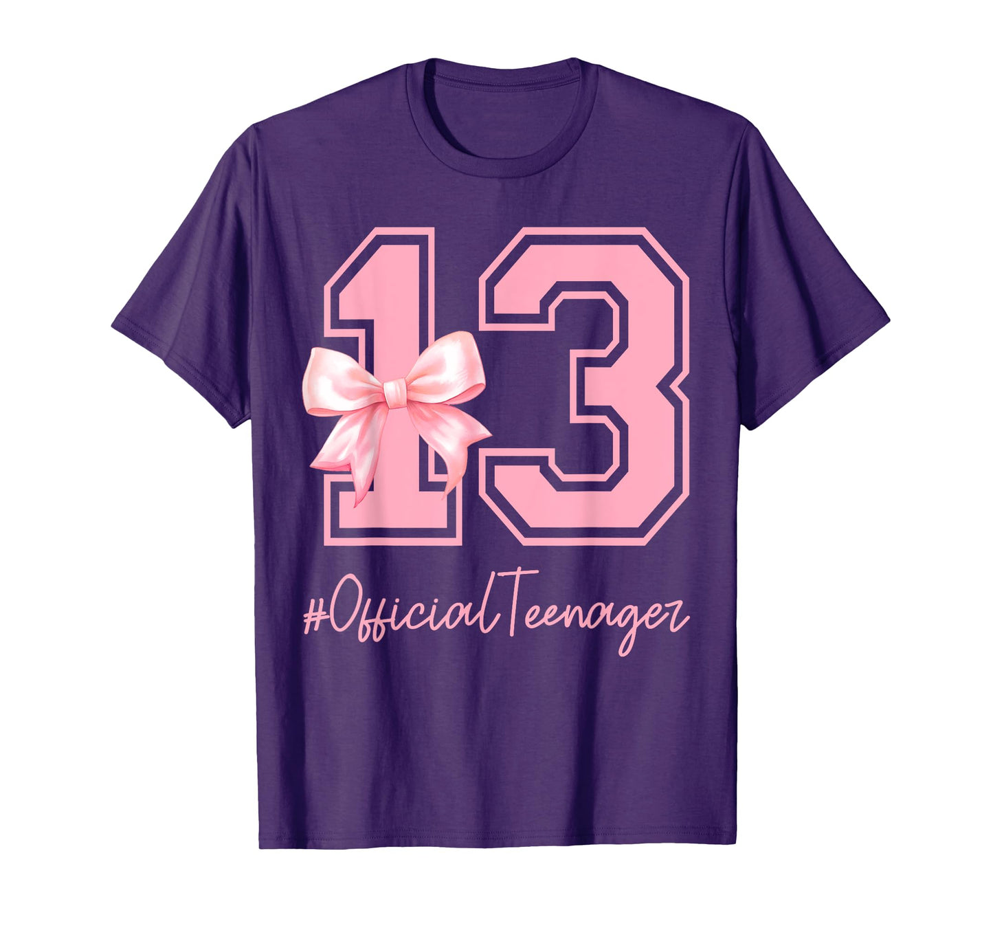 Coquette 13th Birthday Girl Official Teenager 13 Year Old T-Shirt