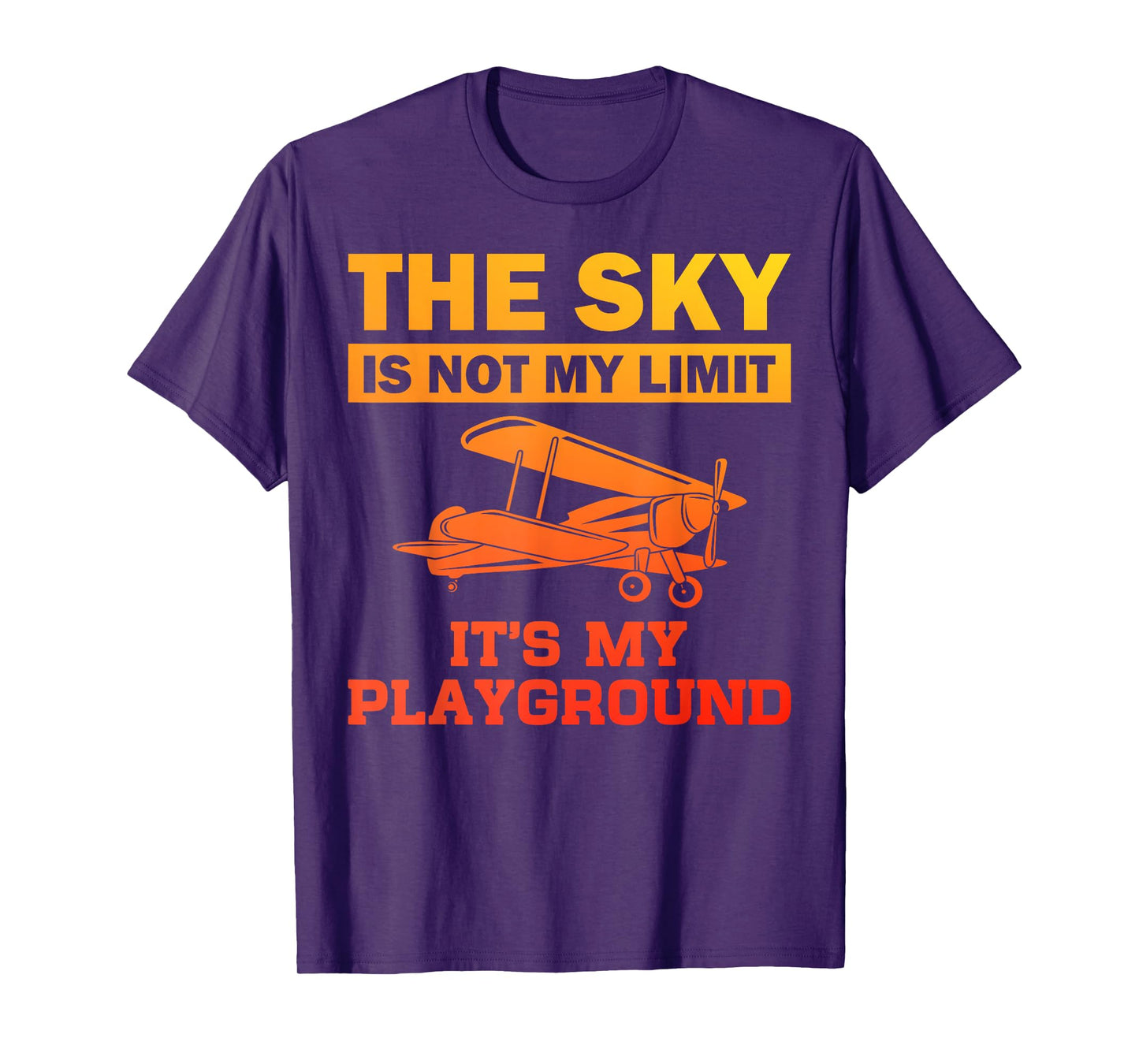 Funny Pilot Design For Men Women Aviation Airplane Pilot T-Shirt