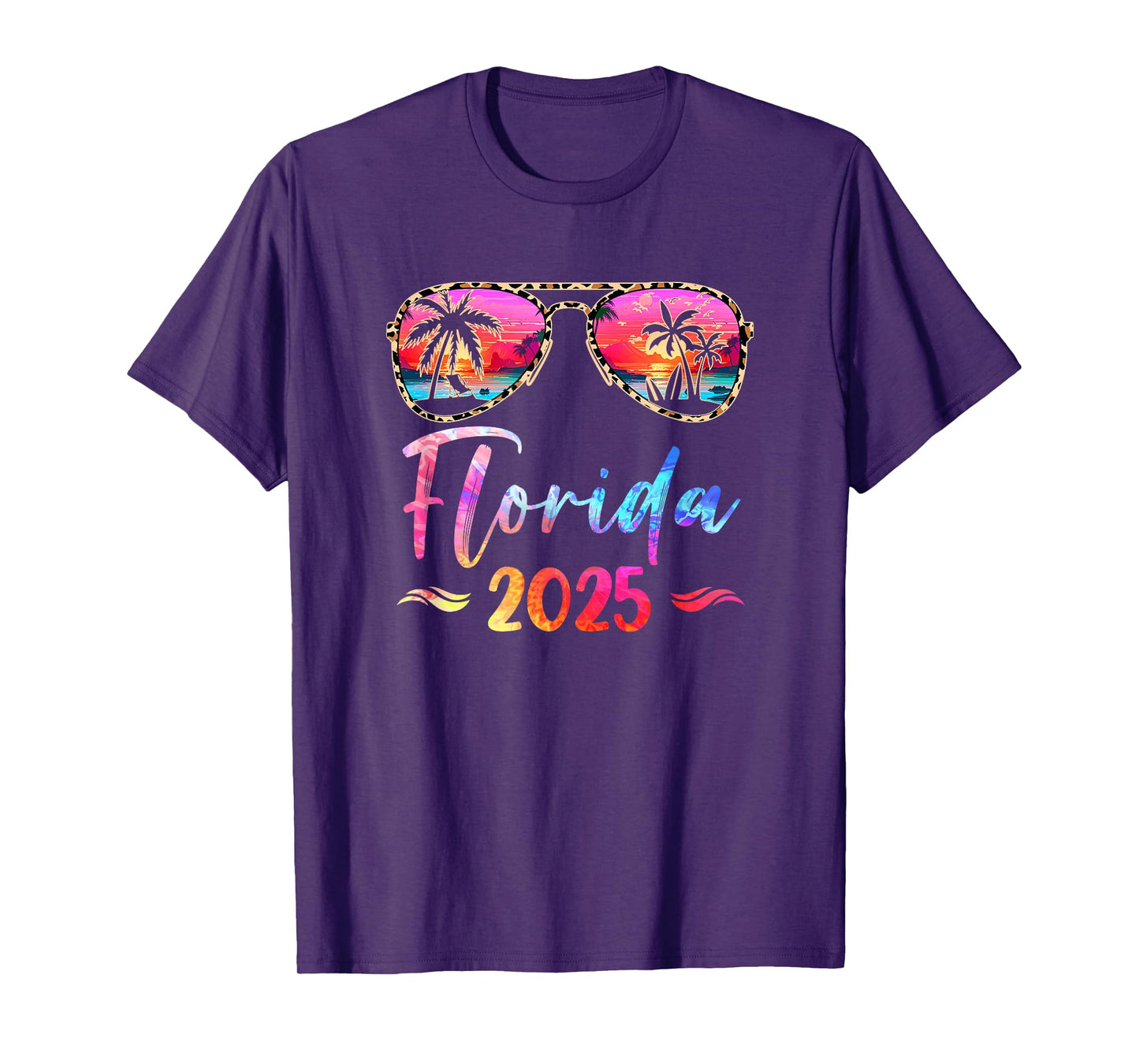 Florida Vacation 2025 Matching Group Family Summer Trip T-Shirt