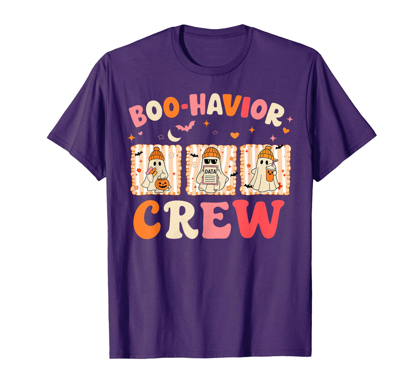 Boo Havior Crew Behavior Analyst Halloween ABA RBT T-Shirt