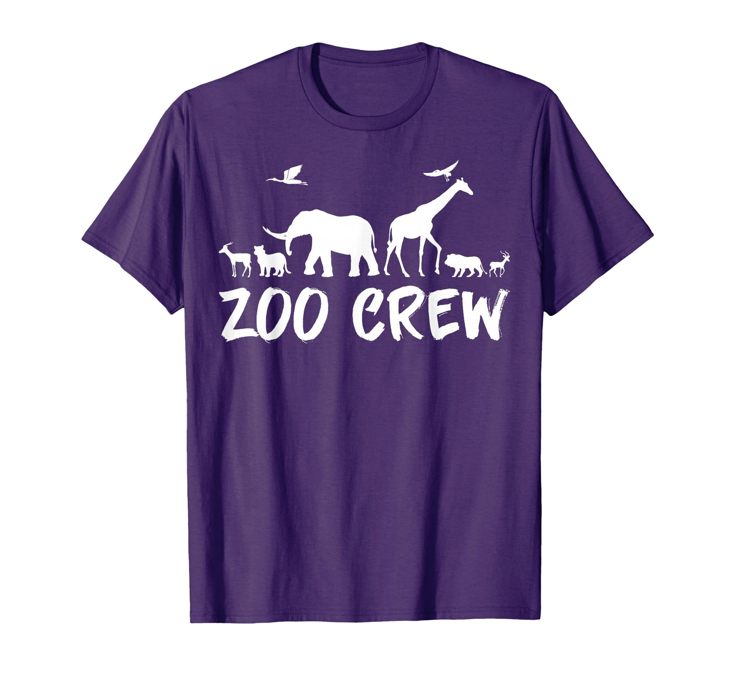 Safari Jungle Animals Wildlife Lover Zoo Crew Kids T-Shirt