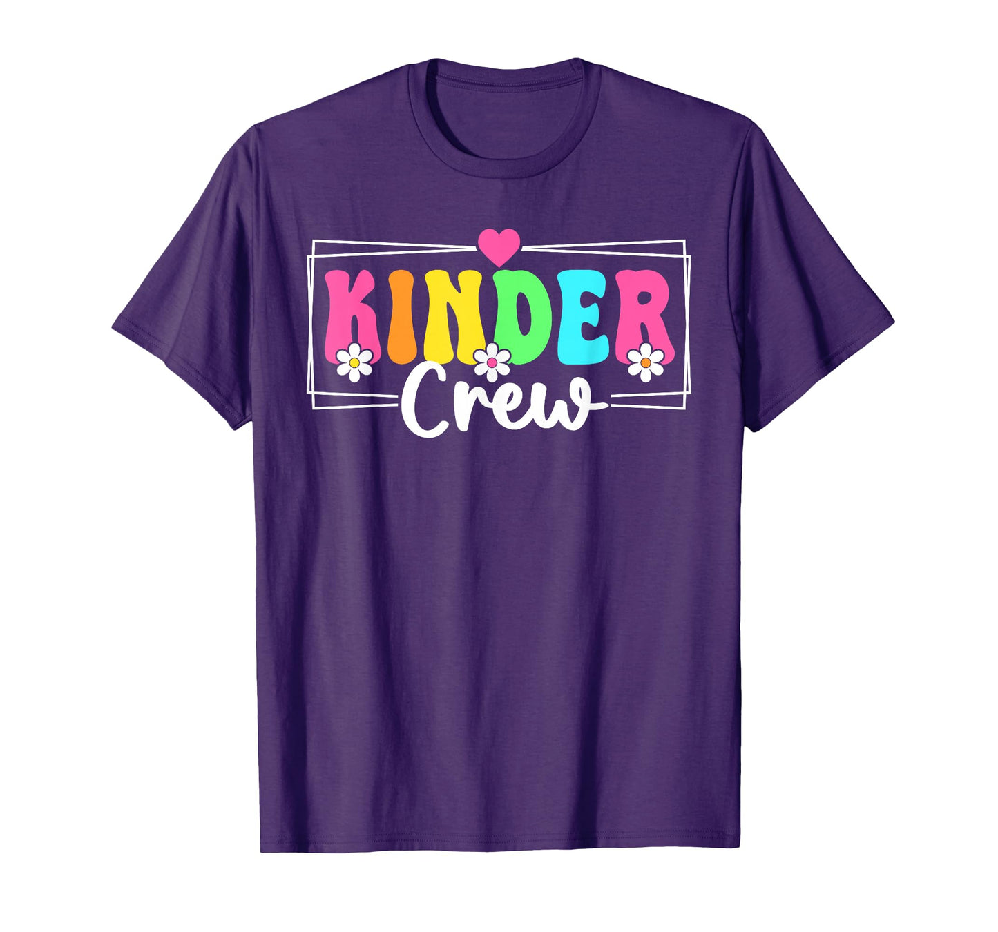 Kinder Crew Back To School Teachers Kindergarten Squad T-Shirt