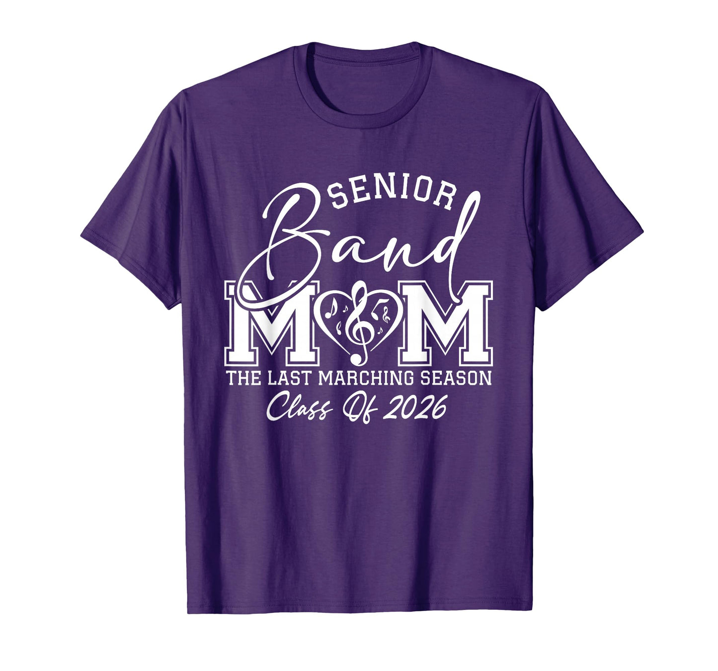 Senior Band Mom 2026 /Last Marching Season T-Shirt