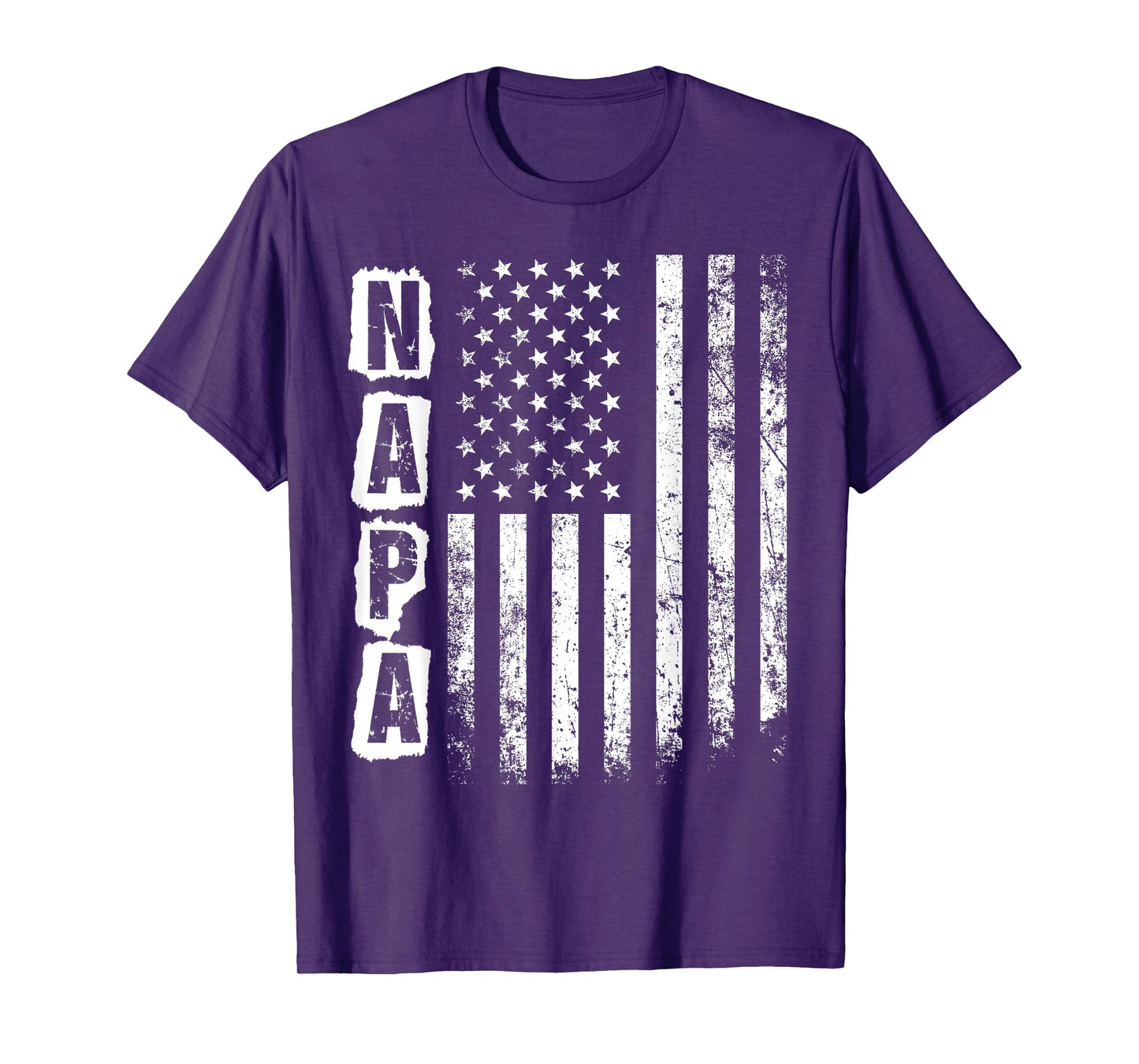 Napa Father's Day American Flag 4th of July T-Shirt