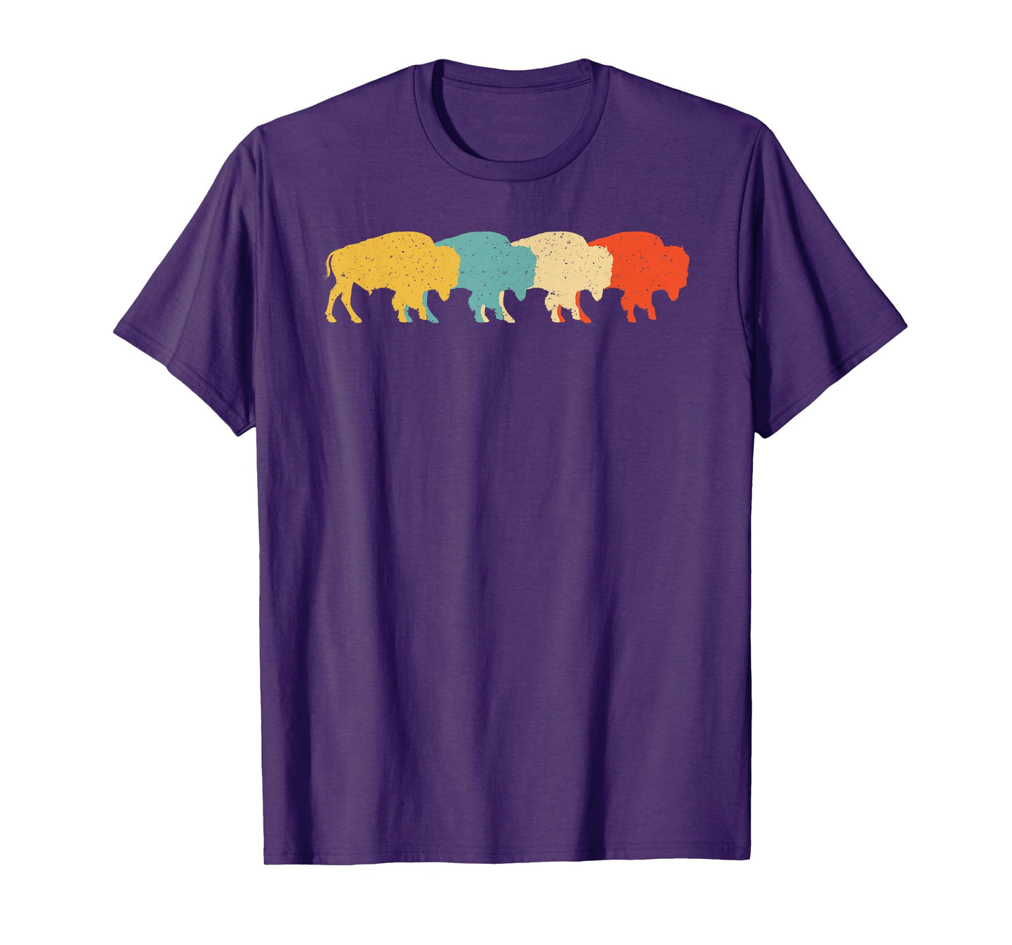 Cool Bison Design For Men Women Kids Buffalo Bison Lovers T-Shirt
