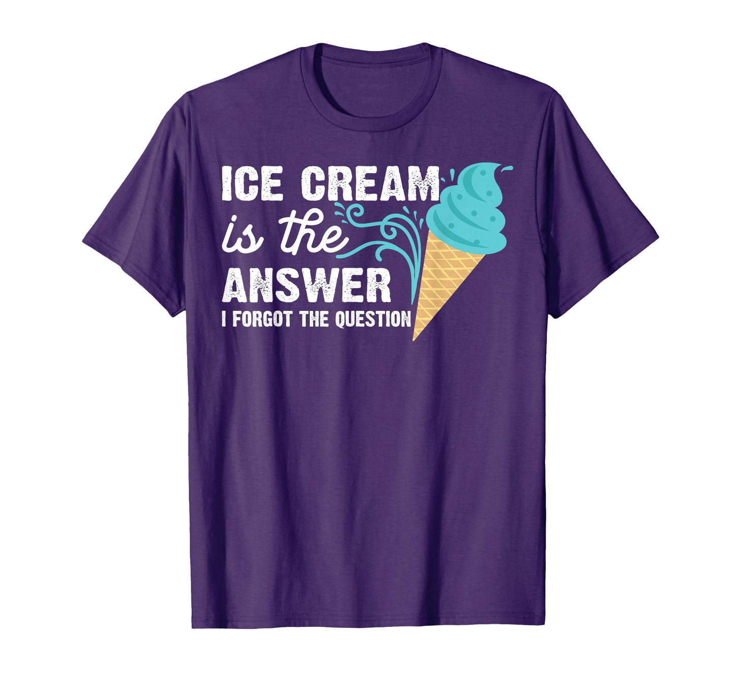 Funny Ice Cream Art for Men Women Kids Dessert Ice Cream T-Shirt