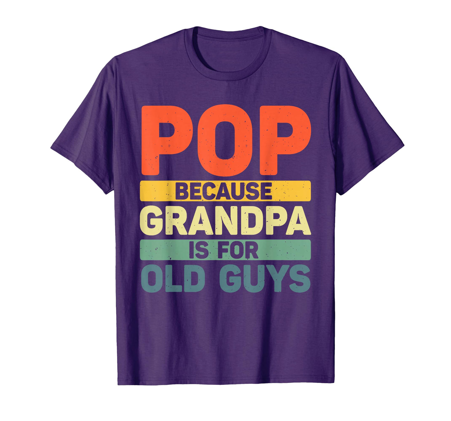 Best Pop Design For Grandpa From Grandkids Father's Day Pop T-Shirt