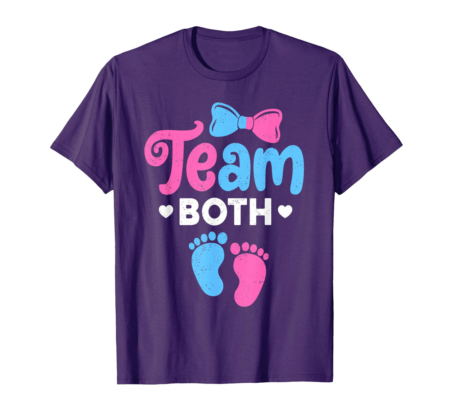Team Both Pink Or Blue Gender Reveal T-Shirt