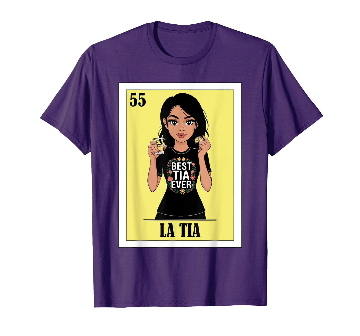 Funny Mexican Design for Aunt - La Tia T-Shirt